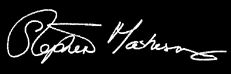 Stephen Markeson's signature